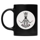 Кружка цветная UV-DTF