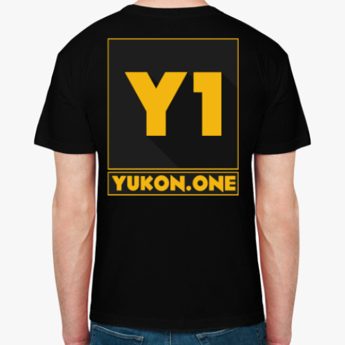 Футболка с принтом YUKON.ONE