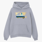 Толстовка худи оверсайз