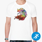 Мужская спортивная футболка