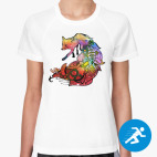 Женская спортивная футболка