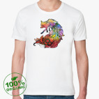 Мужская футболка органик