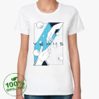 Женская футболка органик