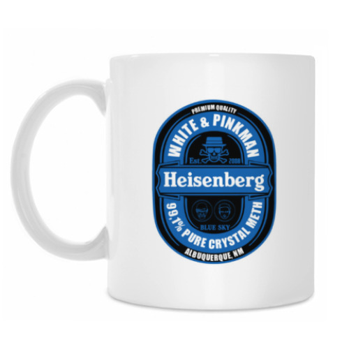 Кружка с принтом Breaking Bad