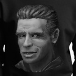 Портрет 'Железного Арни' Aрнольда Шварценеггера