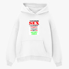 Толстовка худи оверсайз