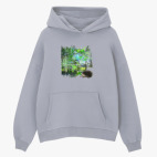 Толстовка худи оверсайз