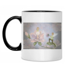 Кружка двухцветная