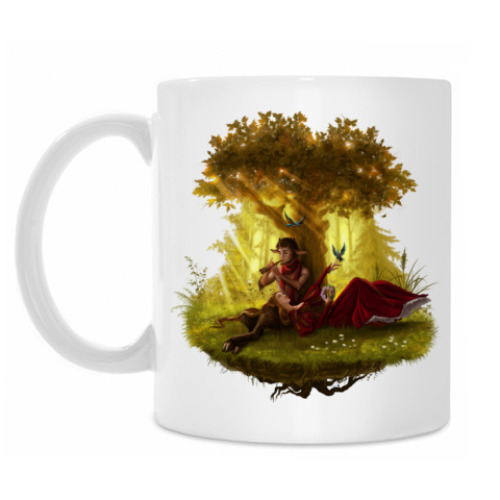 Кружка с принтом Тумнус и Люси