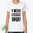 Женская футболка органик