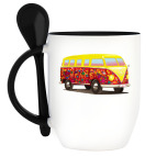 Кружка с ложкой