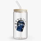 Банка с бамбуковой крышкой