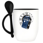 Кружка с ложкой