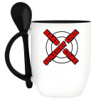 Кружка с ложкой