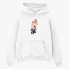 Толстовка худи оверсайз