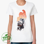 Женская футболка органик