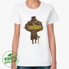 Женская футболка органик