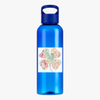 Прозрачная спортивная бутылка