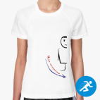 Женская спортивная футболка