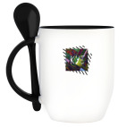 Кружка с ложкой