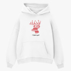 Толстовка худи оверсайз