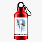 Металлическая бутылка 400 мл UV-DTF