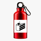 Металлическая бутылка 400 мл UV-DTF