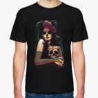 Девушка с Черепом