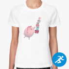 Женская спортивная футболка