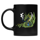 Кружка цветная UV-DTF