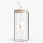 Банка с бамбуковой крышкой