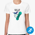 Женская спортивная футболка