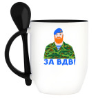 Кружка с ложкой