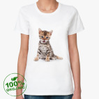 Женская футболка органик