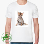 Мужская футболка органик