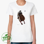 Женская футболка органик