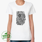 Женская футболка органик