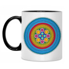 Кружка двухцветная