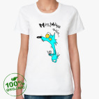 Женская футболка органик