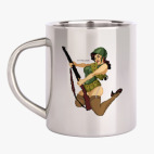 Кружка металлическая