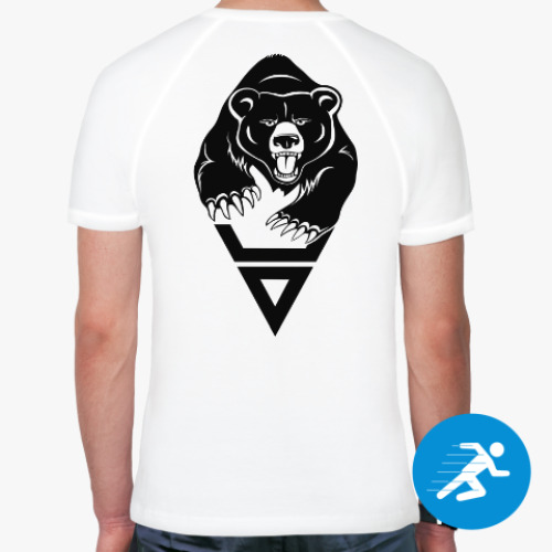 Спортивная футболка с принтом Печать Велеса