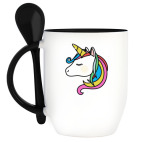 Кружка с ложкой