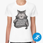 Женская спортивная футболка