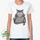 Женская футболка органик