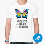 Мужская спортивная футболка