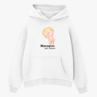 Толстовка худи оверсайз