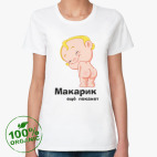 Женская футболка органик