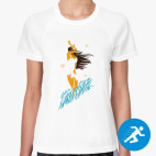 Женская спортивная футболка