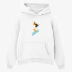 Толстовка худи оверсайз