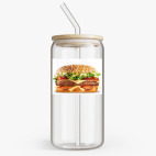 Банка с бамбуковой крышкой